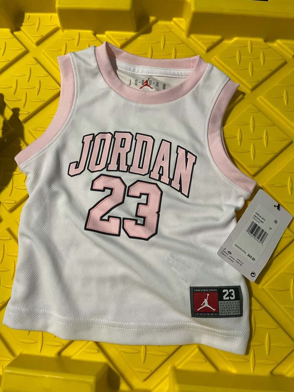 Jordan Girls' 23 Jersey Tank Top (Part of 2-Piece Set) 25C919-A9Y